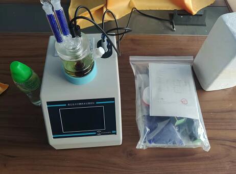 浙江研一新能源再添一臺V-310S卡爾費(fèi)休水分測定儀用于檢測鋰電池原料